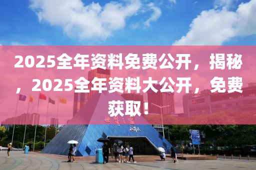 2025全年资料免费大全,2025全年资料免费大全，一站式获取，轻松掌握全年信息